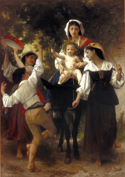 Return from the Harvest by William Adolphe Bouguereau